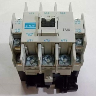 S-N35 แมกเนติกคอนแทคเตอร์ 220V SN-35 ยี่ห้อZT SN35 IN:208-220V สินค้าคุณภาพดีราคาย่อมเยาว์(1ตัว)