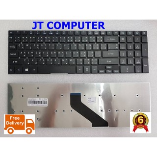 แป้นพิมพ์ คีย์บอร์ดโน๊ตบุ๊ค KEYBOARD ACER ASPIRE 5755 5755G 5830 5830T  E15 E5-571 E5-572 E5-721 E5-731​ภาษาไทย-อังกฤษ
