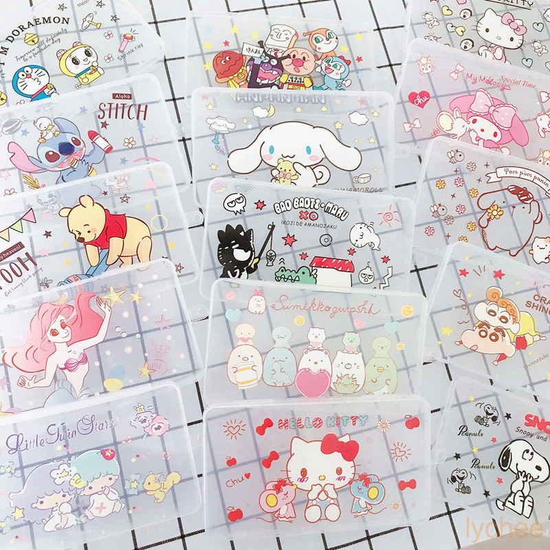 กล่องเก็บหน้ากาก การ์ตูน Meredith Twin Star Snoopy KT cat แบบพกพาแบบพกพาหน้ากากจมูกคลิปชั่วคราวนักเรียนหน้ากากเก็บสิ่งประดิษฐ์