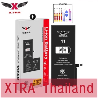 XTRA Battery เพิ่มความจุ 11 3500mAh ประกันแบตเตอรี่ 1 ปี