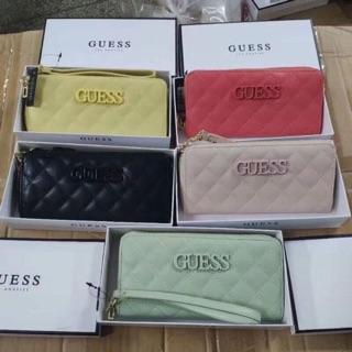 Guess กระเป๋าตังใบยาว 📍ส่งฟรีด่วนJ&amp;T😘💜