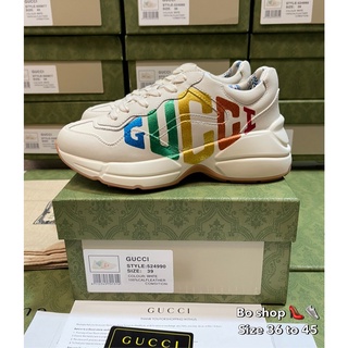 รองเท้า gucci sneaker รุ่นใหม่ล่าสุด