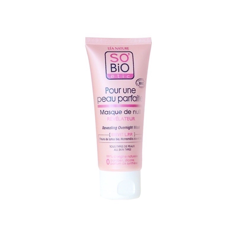 So'Bio Etic Peau Parfiat Overnight Mask (ตรีมมากส์หน้า ลดสิว )