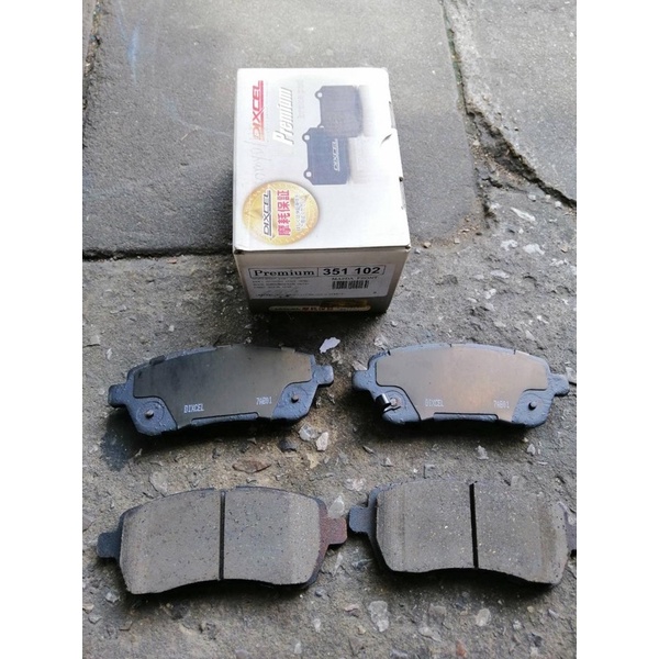 ผ้าเบรคDixcel mazda2 ford fiesta