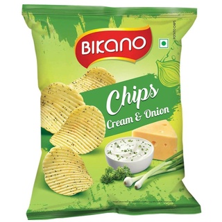 BIKANO --&gt;&gt; CHIPS CREAM &amp; ONION 60g ครีมและหัวหอ