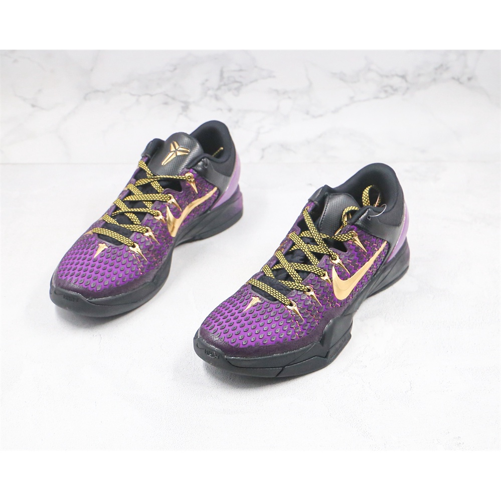 Original Original NIKE Kobe 8 SYSTEM Men's Wear-resistant Basketball Shoes Outdoor Sports Shoes-Purple Gold Fre | Shopee