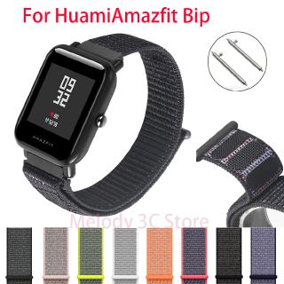 สายรัดไนลอนจากHuami Amazfit Bip Bit Pace Youth สายนาฬิกาข้อมือไนล่อน 20 มม . 22 มม .