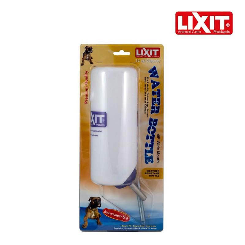 LIXIT ขวดน้ำสำหรับสัตว์เลี้ยง 32 oz.