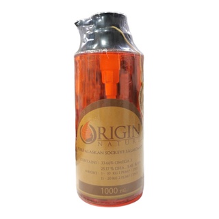 Origin Nature Salmon Oil. น้ำมันปลาแซลมอนแท้ จากประเทศนอร์เวย์