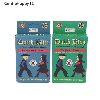 Gentlehappy Dutch Blitz ชุดการ์ดเกม ของแท้ สําหรับครอบครัว