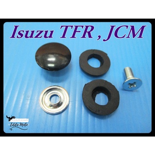 ISUZU TFR ISUZU JCM BOTTON CAP SET (220)  // กระดุมแค็บ สีดำ (1 เซ็ท) สินค้าคุณภาพดี