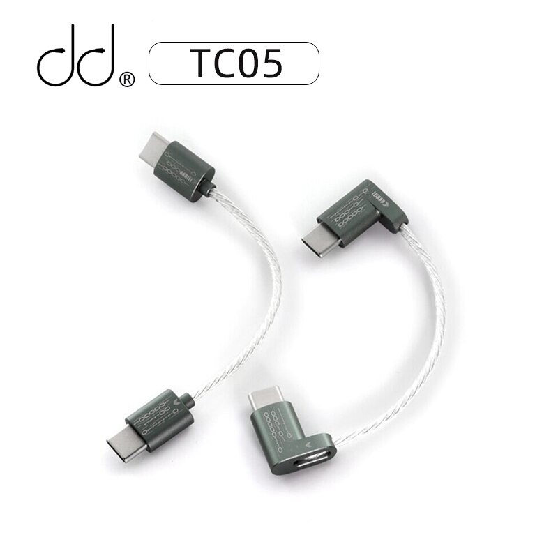 DD ddHiFi TC05 TypeC to Type C Upgraded Data Cable Connect USB-C Decoders /Music Players with Smartp