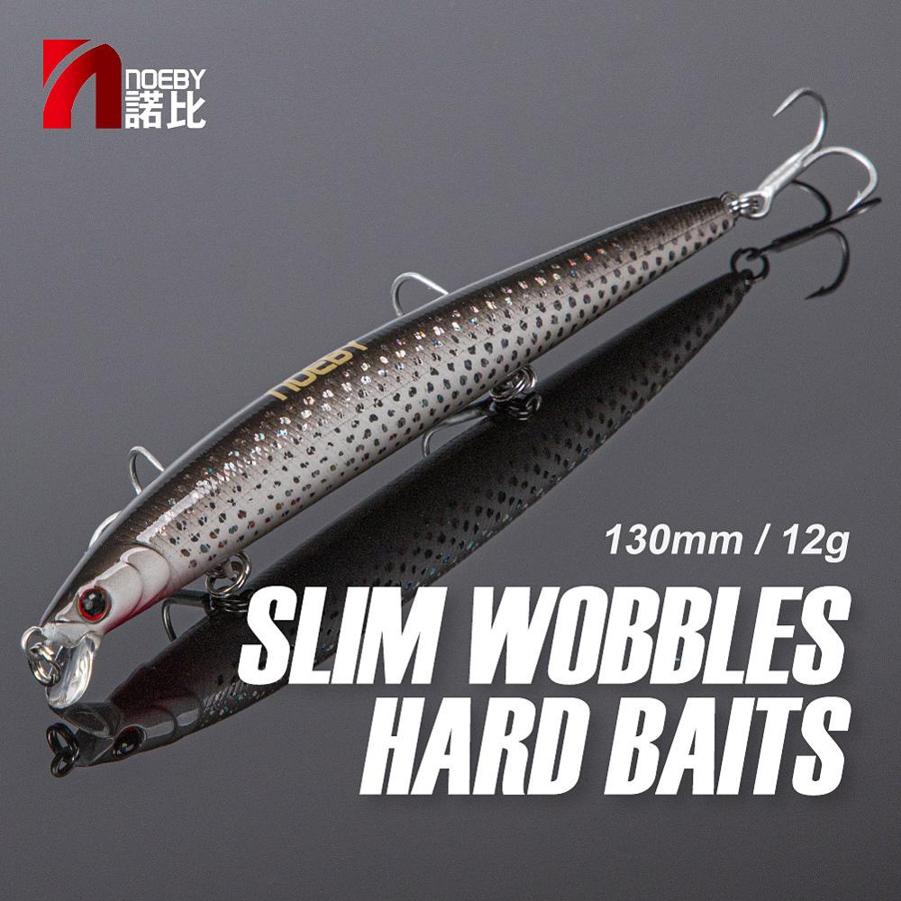 Noeby NOEBY Minnow เหยื่อตกปลาหล่อยาว 130 มม.12g ลอยประดิษฐ์ Hard เหยื่อสําหรับเบสน้ําเค็ม F NBL9127