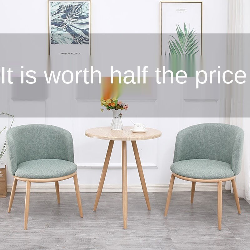 Balcony Occasional Table and Chair Three-Piece Small-Sized Simple ...
