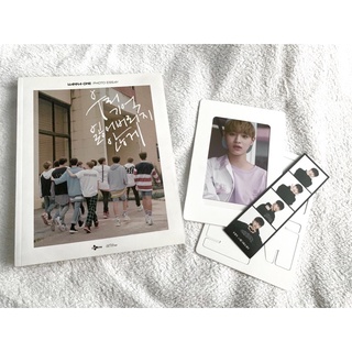 พร้อมส่ง🤍Photo essay wannaone ของแท้มือสอง สภาพ 99% เปิดดูครั้งเดียว ส่งฟรีจ้า