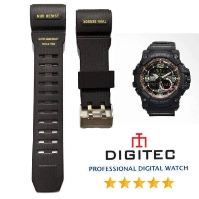 Digress 2102 DG2102T DG-2102T SUPER QUALITY สายนาฬิกา digitec 2102 skmei1358 1385 สายนาฬิกา