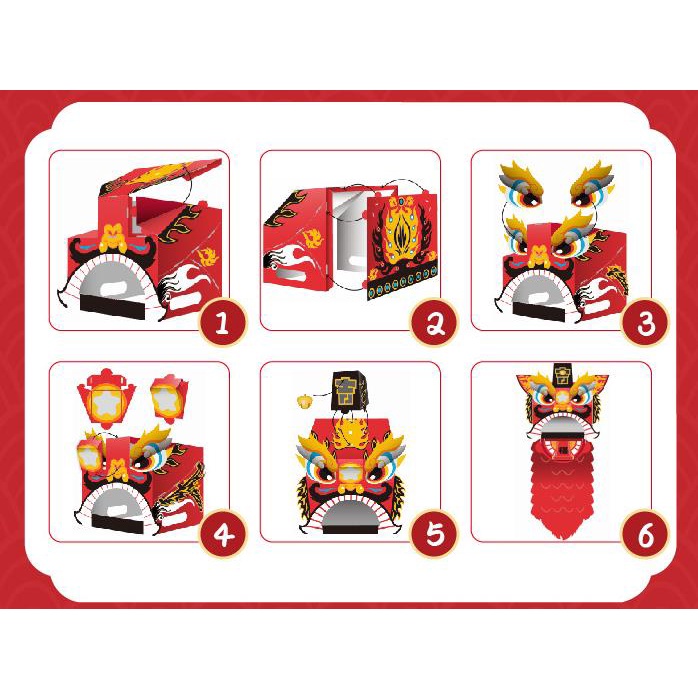 ‼️ส่งฟรี พร้อมส่งทันที🏮 เชิดสิงโต พร๊อพเชิดสิงโต ตุ้งแช่ มาสคอสเชิดสิงโต ตรุษจีน ปีมังกร อั่งเปา ปีม้า - รูปที่ 3