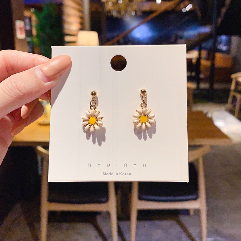 เครื่องประดับ ต่างหู จี้ไข่มุก แฟชั่นเรียบง่าย สไตล์เกาหลี สําหรับผู้หญิง - รูปที่ 3