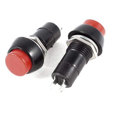 Push Button Switch NC 7 mm 2 ขา 1A 250V สวิตซ์ กดดับปล่อยติด (Normal close)