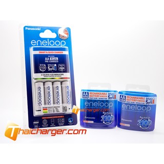 ชุด 15 เครื่องชาร์จ eneloop Smart &amp; Quick Charger ปีผลิตล่าสุด