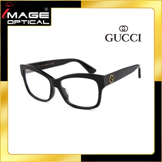 แว่นสายตา ยี่ห้อ GUCCI รุ่น GG0100OA 001