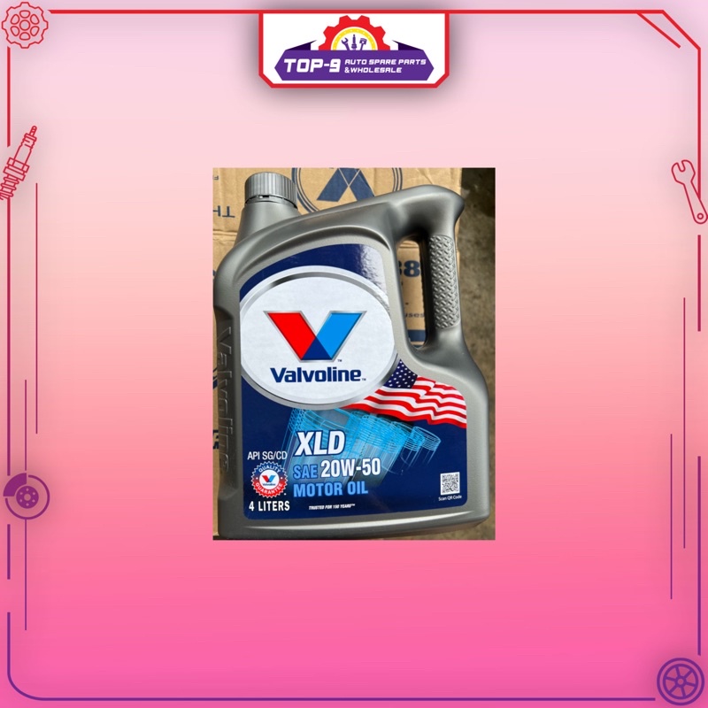 VALVOLINE ENGINE OIL 20W50 __4LITER