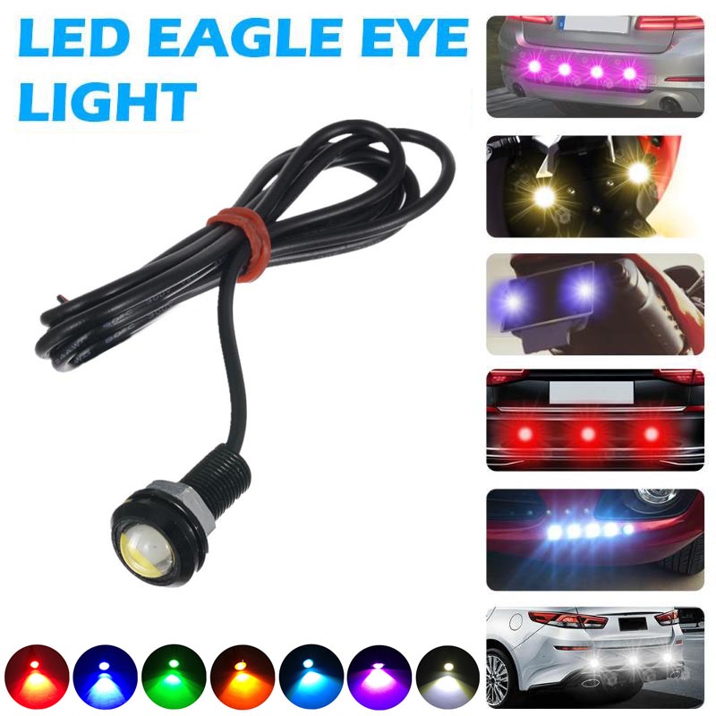หลอดไฟ LED H3 12V 6000K สีขาว สําหรับไฟตัดหมอก/DRL รถยนต์ 2 ชิ้น