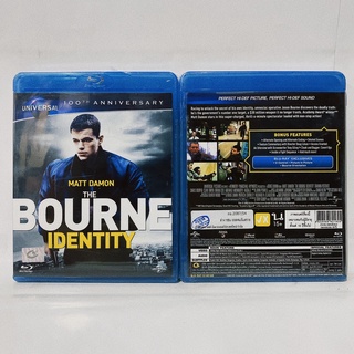 Media Play Bourne Identity, The (Universal 100th Anniversary)/ ล่า จารชน ยอดคนอันตราย (Blu-Ray) / S14816R