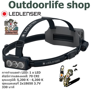 ไฟฉายคาดหัว Ledlenser NEO9R /black/gray tll-502324