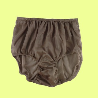 Fair Brown High Waist Briefs Panties Silky Soft Nylon Panty Men Underwear Women Knickers Fashion Lingerie