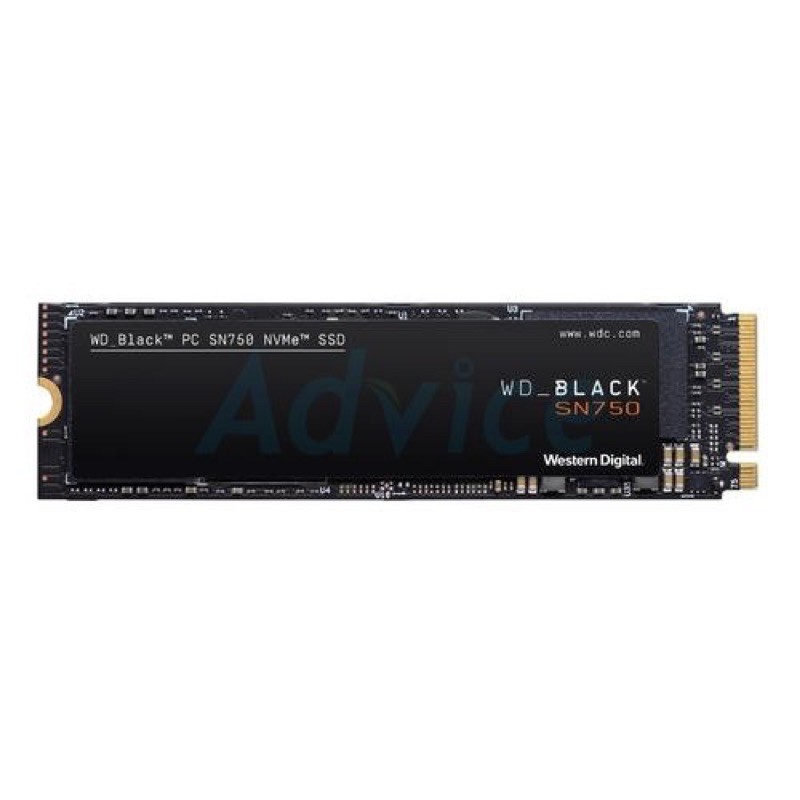 500 GB SSD M.2 PCIE WD BLACK SN750 (WDS500G3X0C) NVME