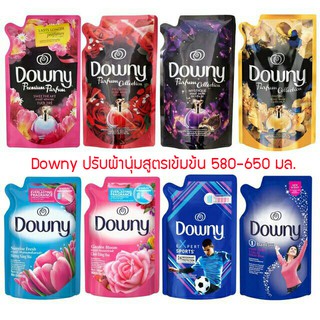 Downy น้ำยาปรับผ้านุ่มสูตรเข้มข้นชนิดถุงเติม 500 มล.เลือกสูตร