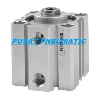 กระบอกนิวเมติก ขนาดกะทัดรัด Sd 32X50 Sda 32 X 50
