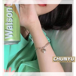 CHUNYU สร้อยข้อมือผู้หญิงอินดีไซน์เฉพาะจี้สร้อยข้อมือแบบเรียบง่ายและหลากหลาย 162