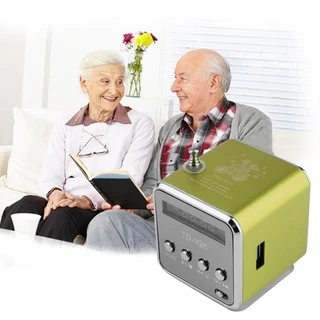 กล่องดนตรี FM วิทยุ TD-V26 พร้อมฟังก์ชั่นเครื่องเล่น Mp3 ไมโคร SD, USB, ลําโพง