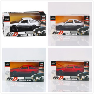 ของเล่นโมเดลรถยนต์ 1 : 28 itive D Toyota trueno AE86 Diecast