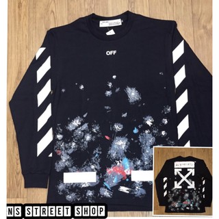 เสื้อยืดแขนยาวoffwhite