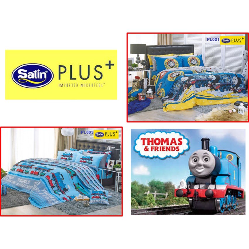 ผ้าปูที่นอน ลายโทมัส/Satin Plus+ Vol.6