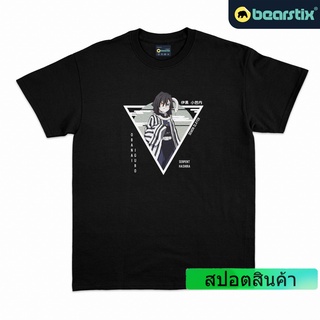 เสื้อยืด พิมพ์ลาย   Obanai Iguro Kimetsu No Yaiba สไตล์ฮาชิระ สําหรับผู้ชาย