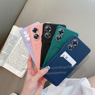 New Casing for OPPO Reno8T 8 T A78 5G 4G เคส Card Package Design Phone Case Soft Silicone Fingerprint Water Proof Phone Protective Back Cover เคสโทรศัพท