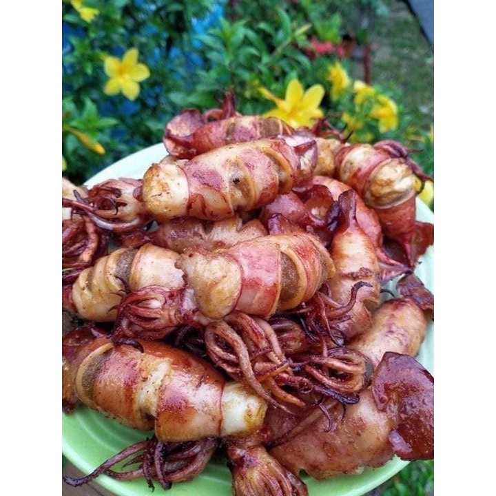 หมึกไข่ทะลักแดดเดียว 500 กรัม
