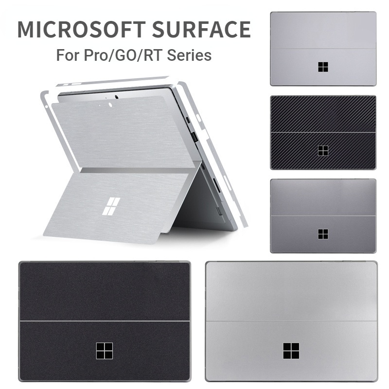 MICROSOFT สติกเกอร์พื้นผิวไมโครซอฟท์ ผิวด้าน สําหรับแล็ปท็อป Surface Pro 7 6 5 4 3 2 1 Surface Go 3 2 1 RT 2 1 Surface 3