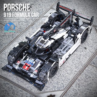 Cada Technic Supercar บล็อคตัวต่อรถยนต์ Porsche 919 Hybrid Evo Race ของเล่นเสริมการเรียนรู้ สําหรับเด็ก และผู้ใหญ่