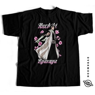 ตุ๊กตาการ์ตูนอนิเมะ Byakuya Kuchiki Cherry Blossom Bleach ShirS-3XL