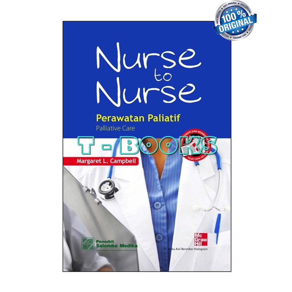 ORIGINAL BOOK Nurse to Nurse Paliative Care / Margaret L. แคมเบลล์