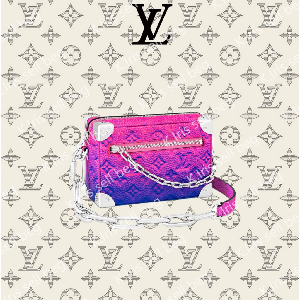 Louis Vuitton/ LV/ MINI SOFT TRUNK ไล่โทนสี กระเป๋าถือ