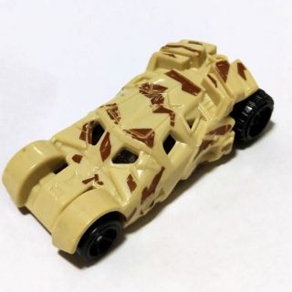 Die Cast,รถเหล็ก รถแบทแมนลายพรางสีน้ำตาล BATMAN, DC Comics Mattel**ไม่มีแพ็ค