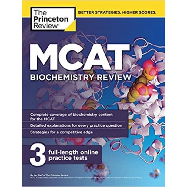 MCAT Biochemistry : หนังสือสอบเเพทย์