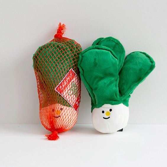 [Bite Me] ของเล่นสุนัข_ผักกวางตุ้ง(Toy_ Bok Choy) นำเข้าจากเกาหลี