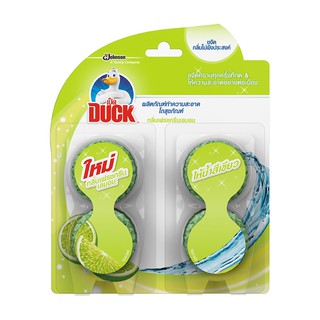 ก้อนขจัดกลิ่น เป็ด กรีนเลมอน 38 กรัม 4 ก้อน  DAILY CLEANER TOILET DUCK 4x38g GREEN LEMON